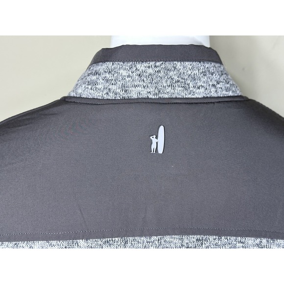 Johnnie‎ O Jacket Arlo Mens XL Light Gray Full Zip Polyester Casual Outdoor - Picture 5 of 16